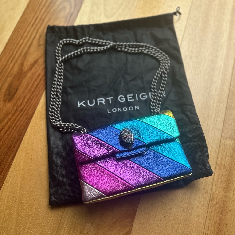 Kurt Geiger Mini London Rainbow Crossbody Bag